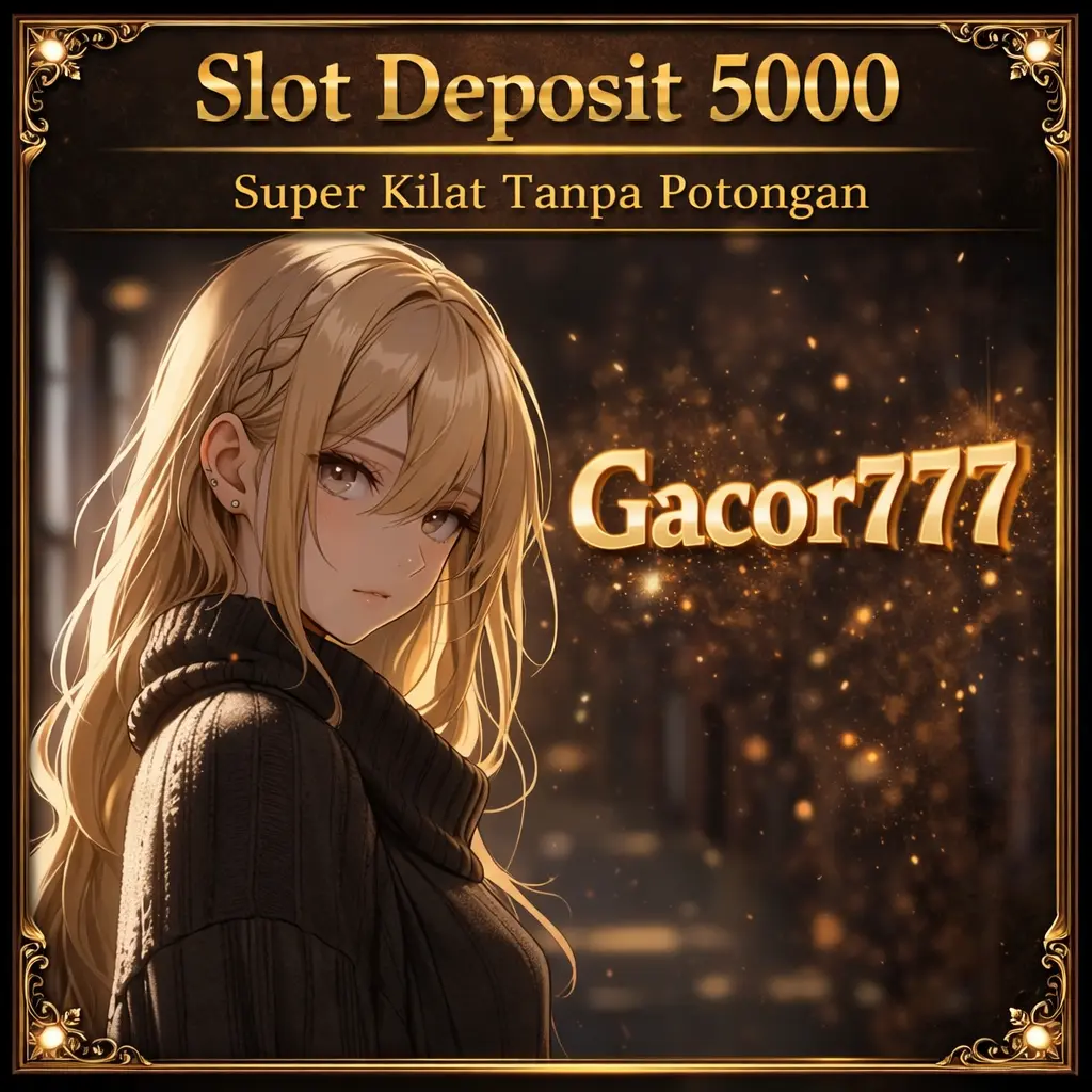 Gacor777 ⚡︎ Era Baru Transaksi Slot Gacor Deposit 5000 Super Kilat Tanpa Potongan